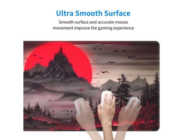 KEHIPI Extended Gaming Mouse Pad, Large Desk Mat XL Anime Mouse Pad Waterproof with Stitched Edges, Non-Slip Desktop Pad for Home and Office, Level...
