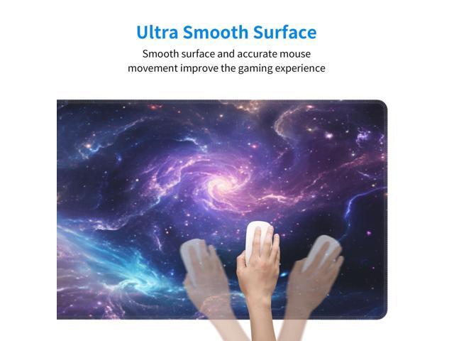 KEHIPI Gaming Mouse Pad Desk Pad,Extended Big Mouse Pad,31.5x11.8 Inch Long Computer Keyboard Mouse Mat Mousepad with 3mm Non-Slip Base and...