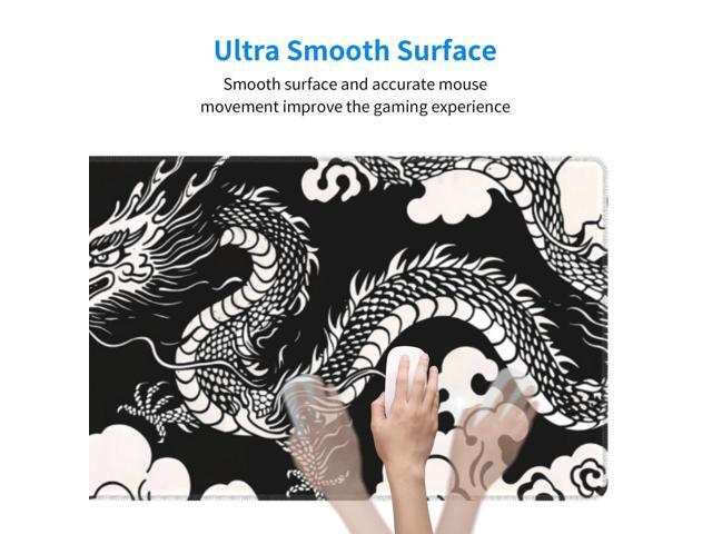 KEHIPI Gaming Mouse Pad Desk Pad,Extended Big Mouse Pad,31.5x11.8 Inch Long Computer Keyboard Mouse Mat Mousepad with 3mm Non-Slip Base and...