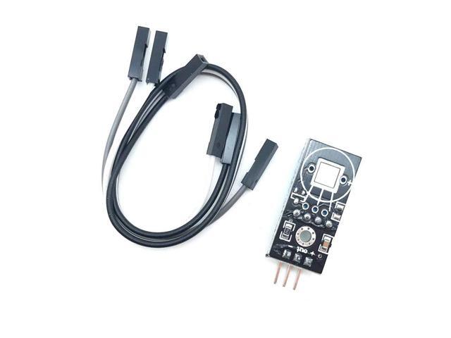 KEHIPI 2pcs DHT11 Temperature Humidity Sensor Module Digital Temperature Humidity Sensor 3.3V-5V with Wires for Arduino Raspberry Pi 2 3 (2pcs DHT11)