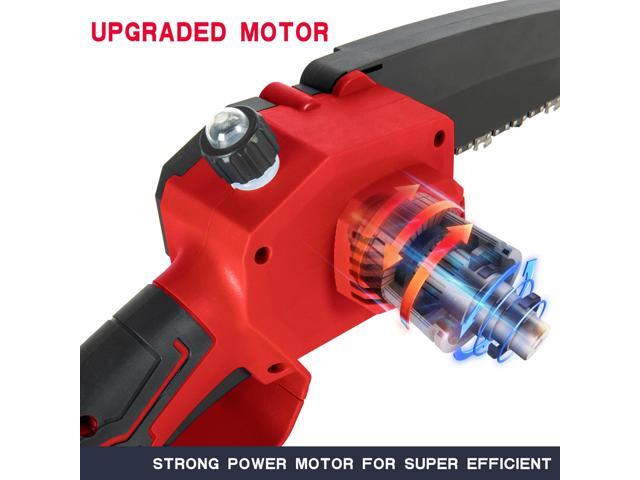 KEHIPI Cordless Chainsaw for DEWALT BATTERY, Brushless Motor 8 Inch With Oiler, Electric Chainsaw Handheld Chain saw for Trees Branches Trimming...