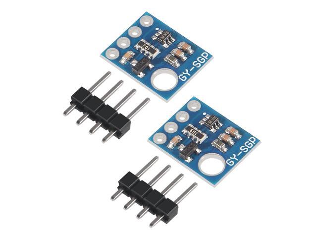 KEHIPI 2PCS SGP30 Air Measurement Gas Sensor TVOC/eCO2 Air Quality Carbon Dioxide Detector to Replace CCS811 Carbon Dioxide CO2 VOCs Air Quality.