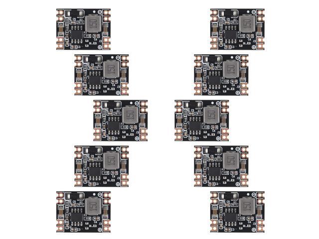 KEHIPI 10PCS 3A Mini DC-DC Buck Step Down Converter Board Module MP1584EN 24V 12V 9V to 3.3V 5V for Car Motorcycle Battery Charging9V Output