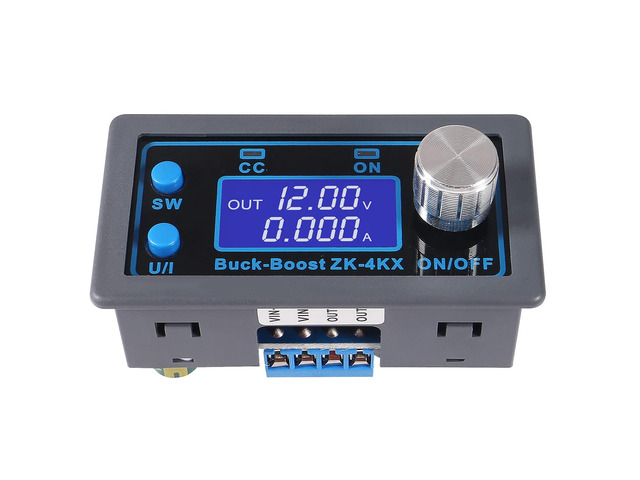 KEHIPI DC-DC Buck Boost Converter,Regulator CC CV 0.5-30V 0-4A Adjustable Regulated Power Supply Module DIY Solar Battery Charging Module LCD...