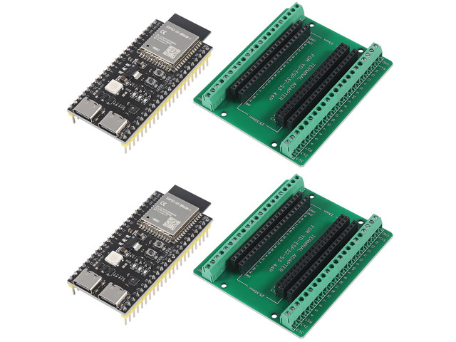 KEHIPI 2Sets ESP32-S3-N8R2 ESP32-S3 44Pin Type-C Development Board Wi-Fi + BLE MCU Module Integrates Complete Wi-Fi and BLE Functions with...
