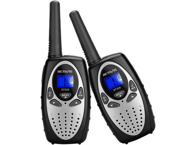 KEHIPI RT628 Walkie Talkies for Kids,Toy Gifts for 6-12 Year Old Boys Girls,Kid Gifts Walkie Talkie for Adults Outdoor Camping Hiking(Silvery 1 Pair)