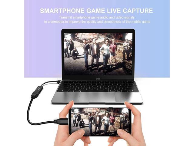 Capture Card,KEHIPI 4K HDMI to USB 3.0 HD Game Capture Card, 1080P Video Capture Card for Streaming, Nintendo Switch, PS34, YouTube, Xbox - Black