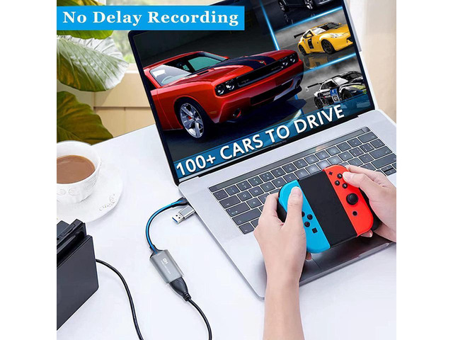 HDMI Video Capture Card,KEHIPI 4K HDMI to USB Capture Card Full HD Video Capture Device with Audio via DSLR, Camcorder, Action Cam for Streaming,...