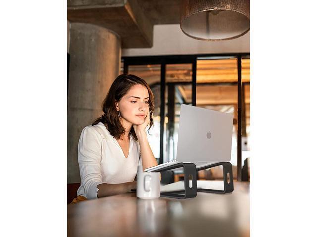 KEHIPI Laptop Stand, Ergonomic Aluminum Laptop Mount Computer Stand for Desk, Detachable Laptop Riser Notebook Stand Compatible with MacBook Air...