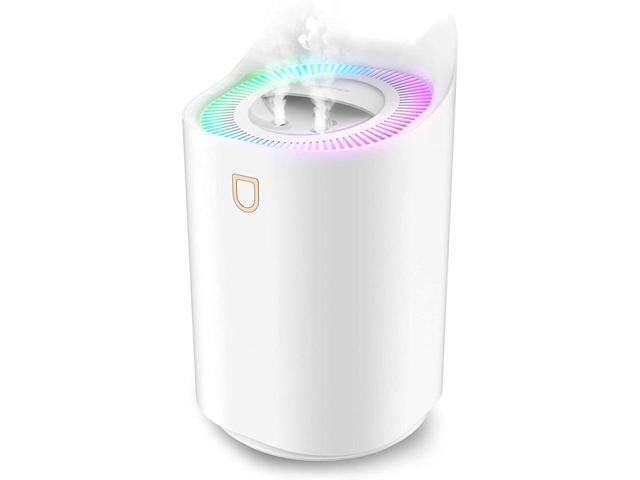 KEHIPI 3L Cool Mist Humidifiers, Diffuser for Essential Oils,Quiet Ultrasonic Humidifier for Bedroom,Large Home,Baby Room,Plant,Up to 50 Hours Time...