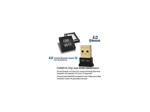KEHIPI High Performance Bluetooth 4.0 Adapter, Wireless Bluetooth CSR 4.0 Dongle Adapter Compatible with Windows 10, 8.1 / 8, 7, Vista, XP, 32/64...
