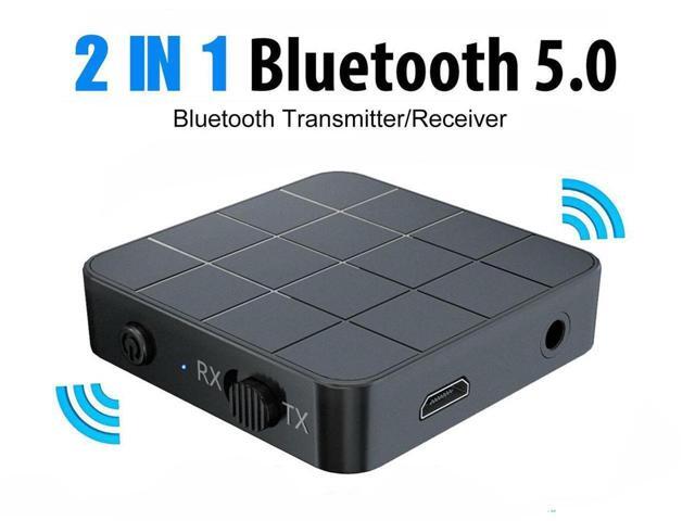 KEHIPI 2 IN 1 Bluetooth 5.0 Transmitter Receiver Wireless Audio Aux 3.5mm Adapter For TV Computer Speaker Car Stereo 3.5mm AUX Jack RCA Adapter