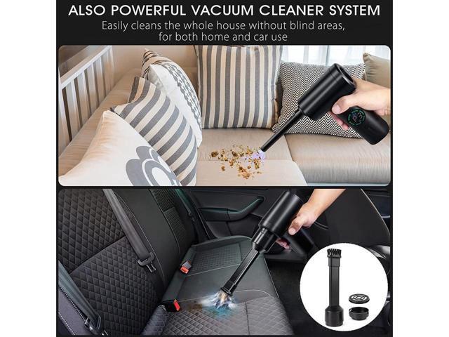 KEHIPI Compressed Air Duster,110000 RPM Keyboard Cleaner for Office,3 Adjustable Speed Electric Air Duster, Good Replacement for Compressed Air...