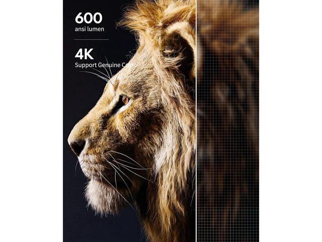 KEHIPI Projector 4K with WiFi and Bluetooth Supported, FHD 1080P Mini Projector for Outdoor Moives, 5G Video Projector for Home Theater Dolby Audio...