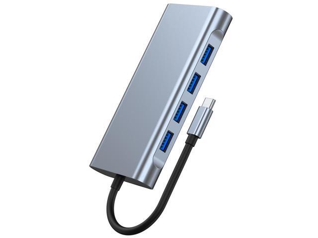 KEHIPI USB C Hub,Type C Hub,TOTU 11-in-1 Adapter with Ethernet, 4K USB C to HDMI,VGA, 2 USB3.0 2 USB2.0,Micro SD/TF Card Reader, Mic/Audio, USB-C...
