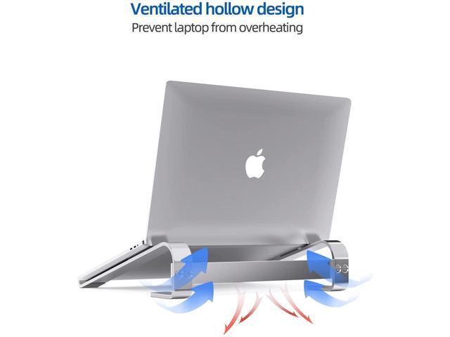 KEHIPI Laptop Stand, Computer Stand for Laptop, Aluminium Laptop Riser, Ergonomic Laptop Holder Compatible with MacBook Air Pro, Dell XPS, More...