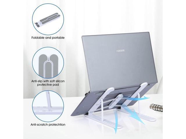 KEHIPI Laptop Stand, Computer Stand for Laptop, Aluminium Laptop Riser, Ergonomic Laptop Holder Compatible with MacBook Air Pro, Dell XPS, More...