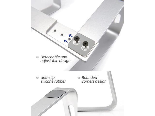 KEHIPI Laptop Stand, Computer Stand for Laptop, Aluminium Laptop Riser, Ergonomic Laptop Holder Compatible with MacBook Air Pro, Dell XPS, More...