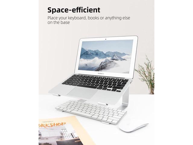 KEHIPI Laptop Stand, Computer Stand for Laptop, Aluminium Laptop Riser, Ergonomic Laptop Holder Compatible with MacBook Air Pro, Dell XPS, More...