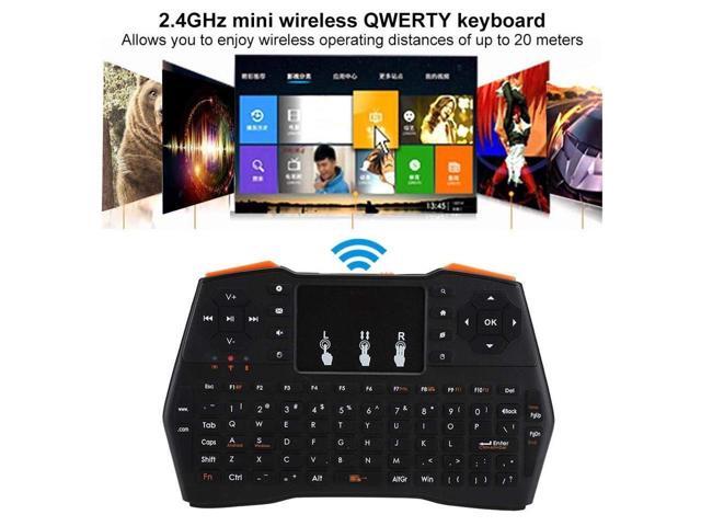 KEHIPI Mini Computer Keyboard i8 2.4G Wireless Keyboard W/Touchpad Portable Keyboard W/Remote Control Compatible with...