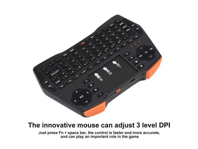KEHIPI Mini Computer Keyboard i8 2.4G Wireless Keyboard W/Touchpad Portable Keyboard W/Remote Control Compatible with...