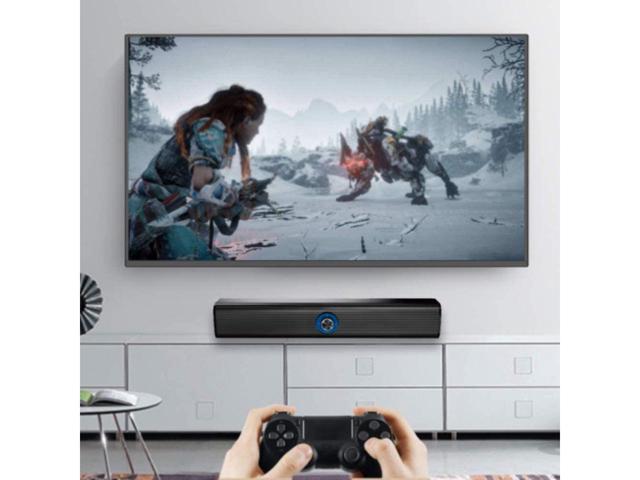 KEHIPI Computer Speaker, 20W Bluetooth Computer Speaker Built-in Dual Subwoofer, Stereo USB Powered Sound Bar Speaker for Computer Laptop...