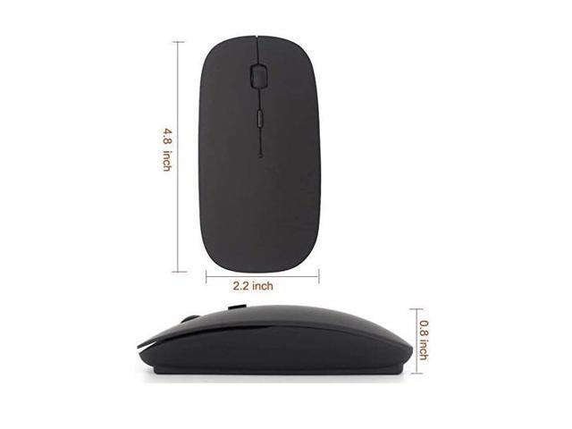 KEHIPI Rechargeable Wireless Mouse for MacBook Pro/ Air,Bluetooth Mouse for Laptop/PC/Mac/iPad pro/Computer