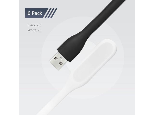 KEHIPI USB LED Light Lamp for Power Bank, Portable Eye Care Mini Night Light with Flexible Arm, USB Gooseneck Reading Lamps Book Light,Compatible...