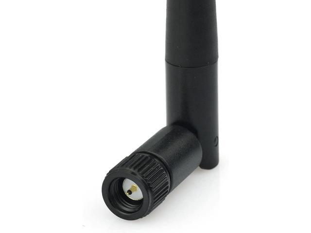 KEHIPI Dual Band WiFi Antenna 2.4GHz 5/5.8GHz 3dBi SMA Male Antenna(4-Pack) for Wireless Vedio Security IP Camera Recorder Surveillance Recorder...