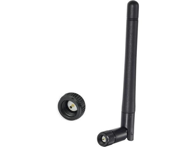 KEHIPI Dual Band WiFi Antenna 2.4GHz 5/5.8GHz 3dBi SMA Male Antenna(4-Pack) for Wireless Vedio Security IP Camera Recorder Surveillance Recorder...