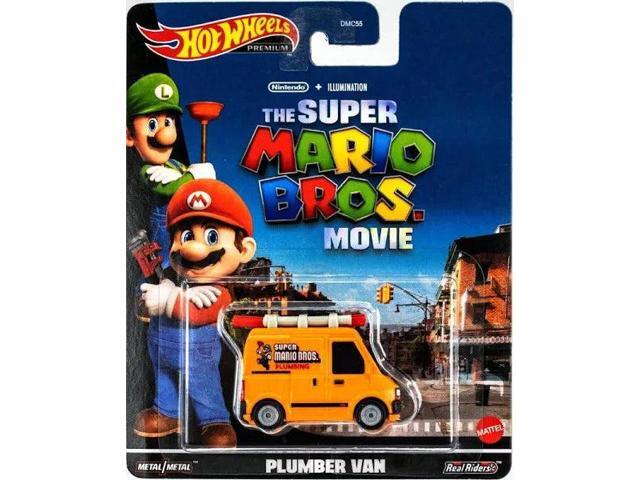 Hot Wheels Retro Entertainment Case P Back To The Future, The Mario Bros. Movie, Rugrats, You Only Live Twice