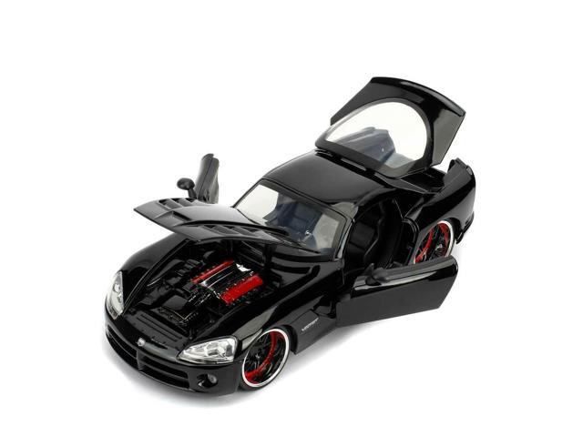 Letty's Dodge Viper SRT 10 Black 'Fast & Furious' Movie 1/24 Diecast Model Car by Jada