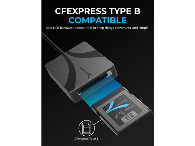 SABRENT USB Type C CFexpress Type B Card Reader [CR-CFXB]