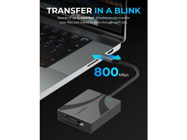 SABRENT USB Type C CFexpress Type A Card Reader[CR-CFXA]