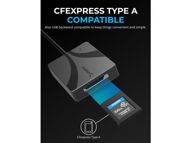 SABRENT USB Type C CFexpress Type A Card Reader[CR-CFXA]