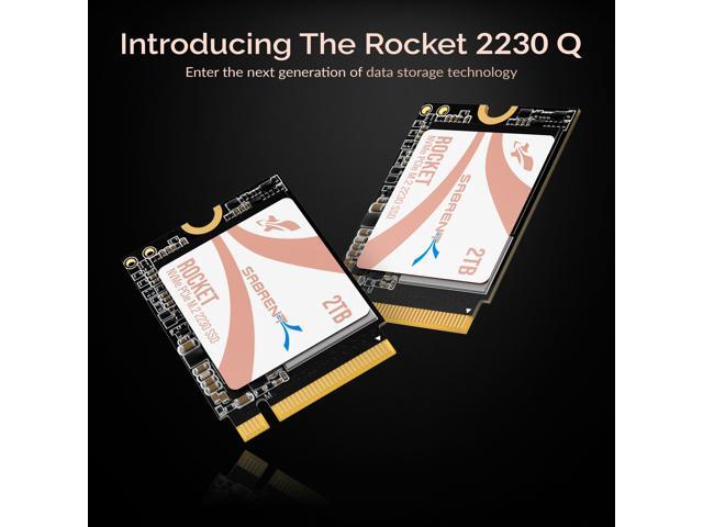 SABRENT Rocket Q4 2230 NVMe 4.0 2TB High Performance PCIe 4.0 M.2 2230 SSD for Steam Deck, ASUS ROG Ally [SB-213Q-2TB]