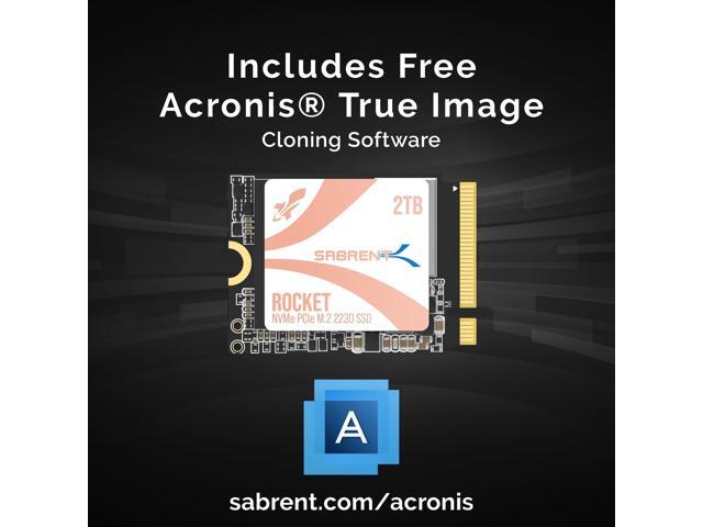 SABRENT Rocket Q4 2230 NVMe 4.0 2TB High Performance PCIe 4.0 M.2 2230 SSD for Steam Deck, ASUS ROG Ally [SB-213Q-2TB]