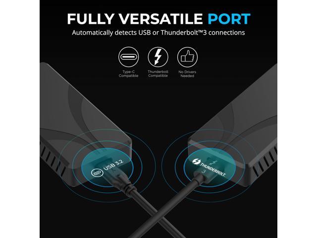 SABRENT Rocket XTRM Plus 2TB Thunderbolt 3 Portable SSD - High-Speed External Storage, Rugged Aluminum, USB-C Compatible, 2700MB/s, Bus-Powered,...