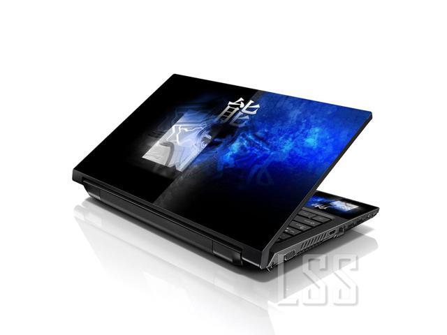 LSS 17 17.3 Inches Laptop Notebook Skin Sticker with 2 Wrist Pads - Reusable Cover Protector Vinyl Sticker Cover Decal Fits 17' - 19' - Chinese...