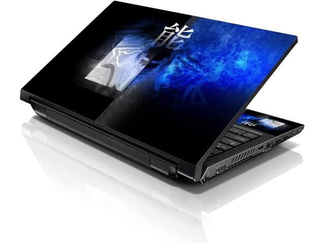 LSS 15 15.6 Inches Laptop Notebook Skin Sticker with 2 Wrist Pads - Reusable Cover Protector Vinyl Sticker Cover Decal Fits 13' - 16' - Chinese...