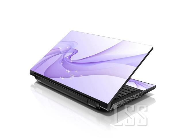 LSS 15 15.6 Inches Laptop Notebook Skin Sticker with 2 Wrist Pads - Reusable Cover Protector Vinyl Sticker Cover Decal Fits 13' - 16' - Blue...