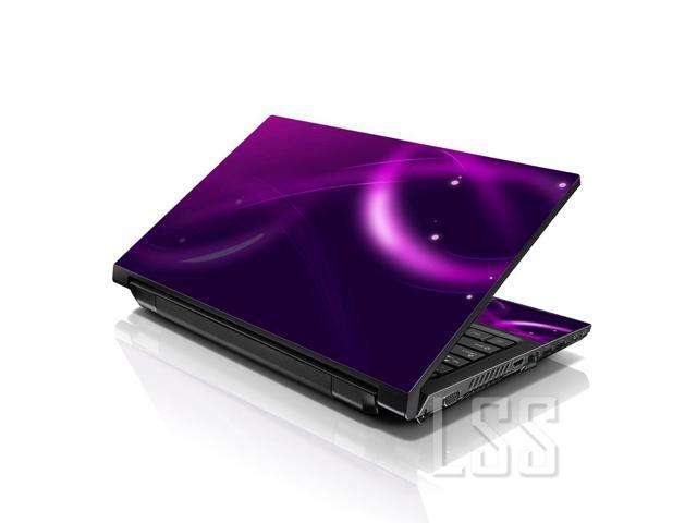 LSS 17 17.3 Inches Laptop Notebook Skin Sticker with 2 Wrist Pads - Reusable Cover Protector Vinyl Sticker Cover Decal Fits 17' - 19' - Abstract...