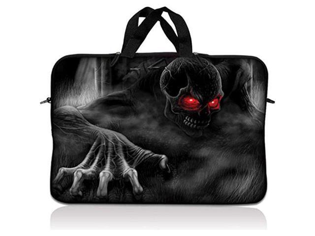 LSS 13.3 inch Laptop Sleeve Bag Carrying Case Pouch with Handle for 13.3' 13' 12.1' 12' Apple Macbook, GW, Acer, Asus, Dell, Hp, Sony, Toshiba, Red...