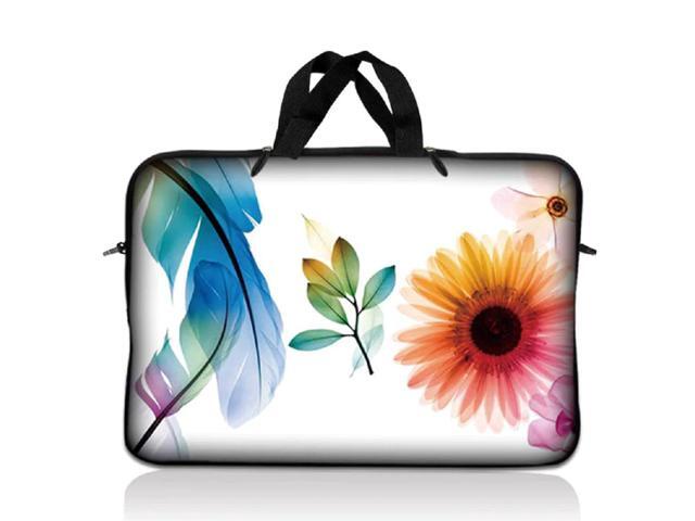 LSS 15.6 inch Laptop Sleeve Bag Carrying Case Pouch with Handle for 14' 15' 15.4' 15.6' Apple Macbook, GW, Acer, Asus, Dell, Hp, Sony, Toshiba,...