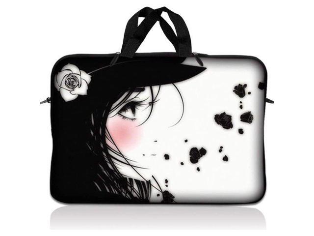 LSS 10.2 inch Laptop Sleeve Bag Carrying Case Pouch with Handle for 8' 8.9' 9' 10' 10.2' Apple Macbook, GW, Acer, Asus, Dell, Hp, Sony, Toshiba,...