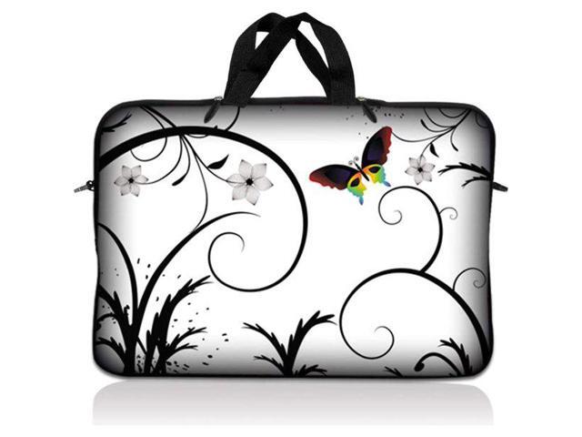 LSS 15.6 inch Laptop Sleeve Bag Carrying Case Pouch with Handle for 14' 15' 15.4' 15.6' Apple Macbook, GW, Acer, Asus, Dell, Hp, Sony, Toshiba,...