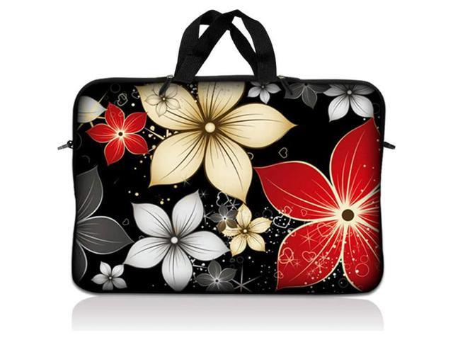 LSS 17 inch Laptop Sleeve Bag Carrying Case Pouch with Handle for 17.4' 17.3' 17' 16' Apple Macbook, GW, Acer, Asus, Dell, Hp, Sony, Toshiba, Black...