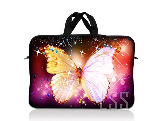 LSS 15.6 inch Laptop Sleeve Bag Carrying Case Pouch with Handle for 14' 15' 15.4' 15.6' Apple Macbook, GW, Acer, Asus, Dell, Hp, Sony, Toshiba,...