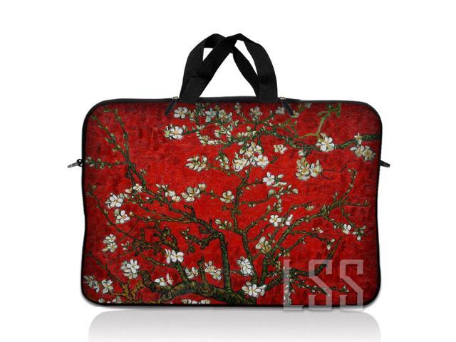 LSS 12.3 inch Laptop Sleeve Bag Carrying Case Pouch with Handle for 11' 11.6' 12' Apple Macbook, GW, Acer, Asus, Dell, Hp, Sony, Toshiba, Red...
