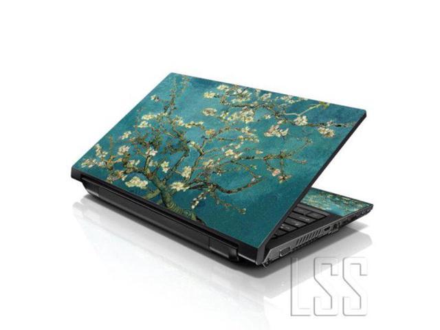 LSS 15 15.6 Inches Laptop Notebook Skin Sticker with 2 Wrist Pads - Reusable Cover Protector Vinyl Sticker Cover Decal Fits 13' - 16' - Almond...